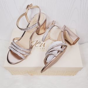 Badgley Mischka Jewel Brighton heels NIB